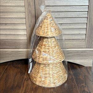 🆕Mud Pie Hyacinth Woven Tree